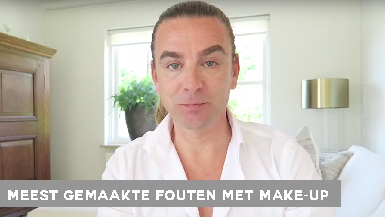 10 x Meest gemaakte make-up fouten - Beautytips Tom Sebastian