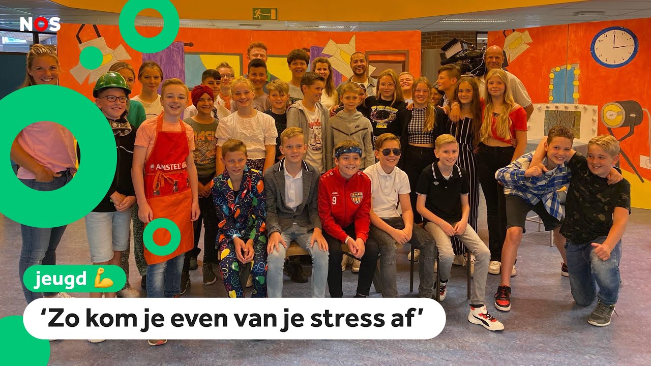 Ontspannen voor de eindmusical met yoga