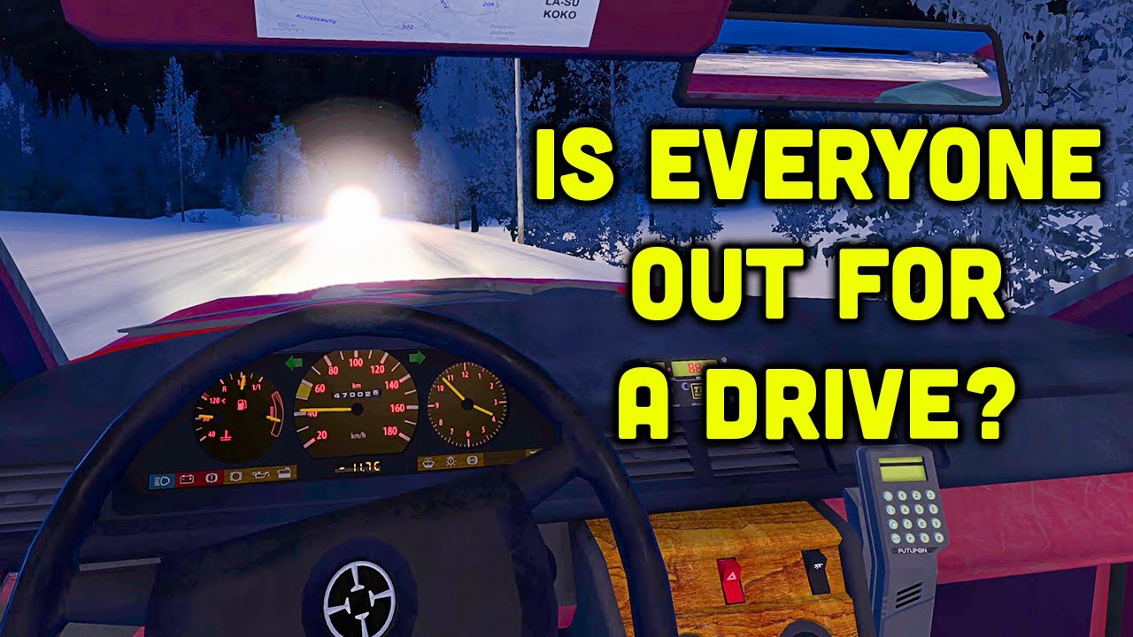 My Winter Car - Driving, Talking, Ordering Parts