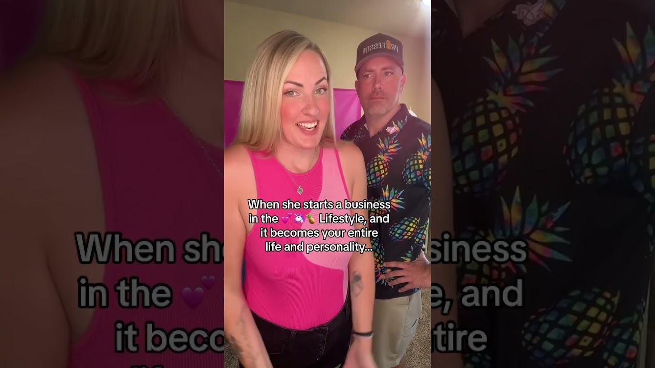 When the swinger lifestyle becomes more of your personality #lifestyle #swingers #couple