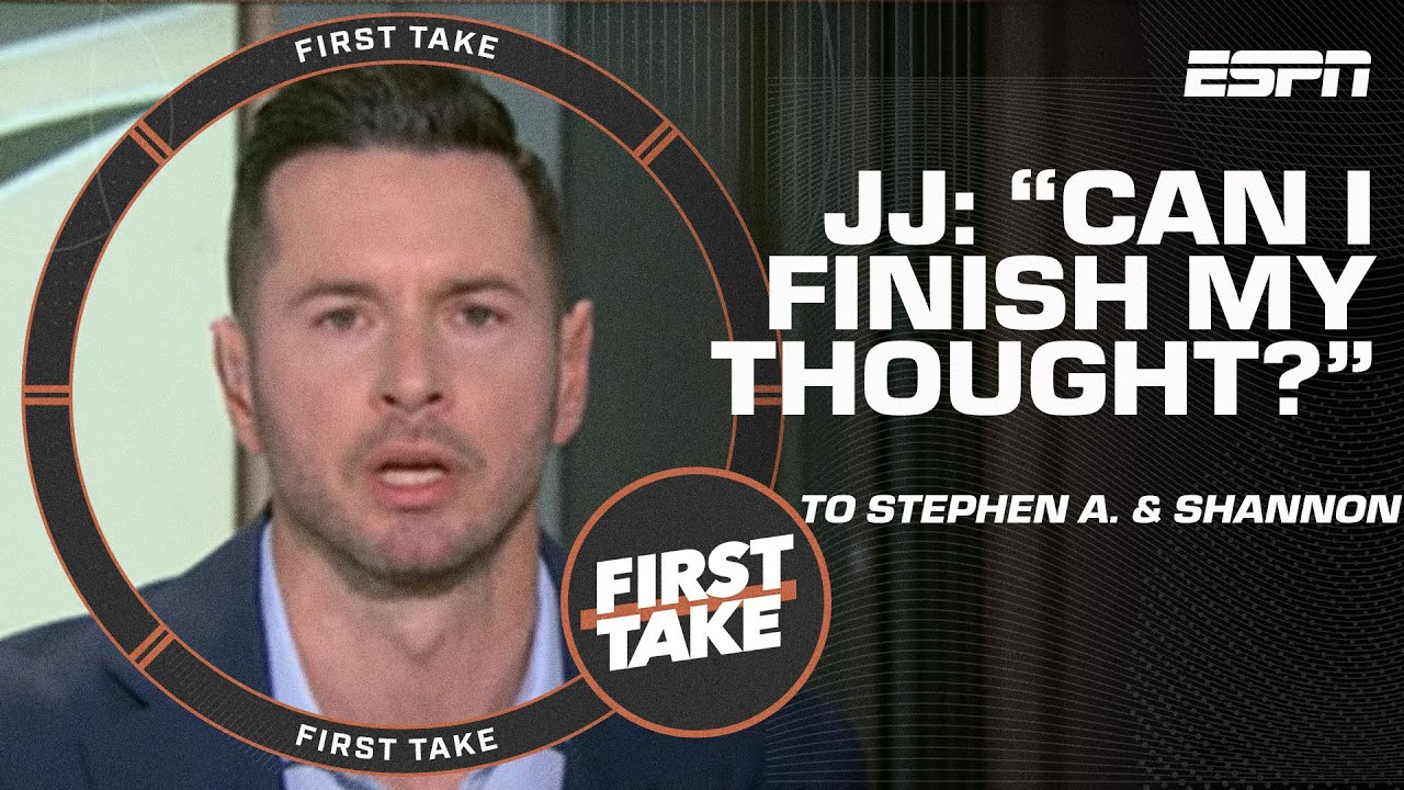 JJ Redick wants Stephen A. & Shannon Sharpe to LISTEN UP! | First Take