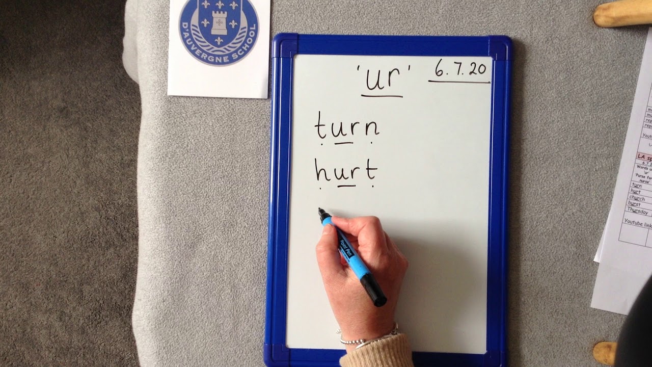 Year 2 Spellings - 'ur' sound