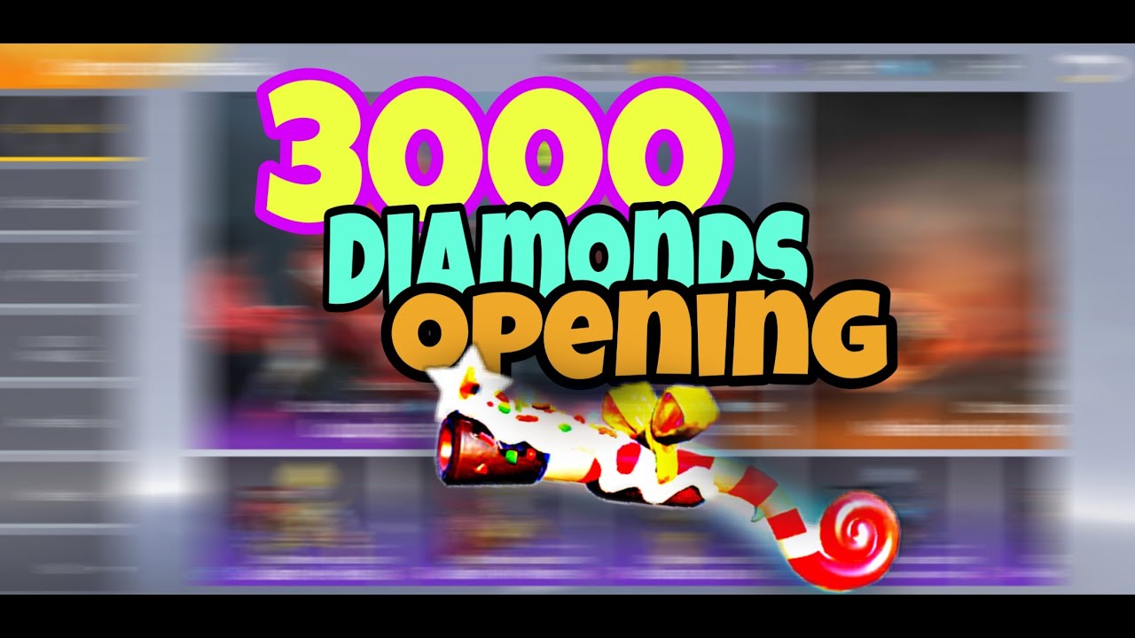 3000 DIAMONDS 💠PACKS OPENING #CREATIVE DESTRUCTION