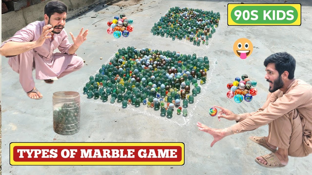 Types Of Marble Game 😂😁 | India Pakistan |Kanche Game | 90s Kids Marble Game | Verified Haseeb