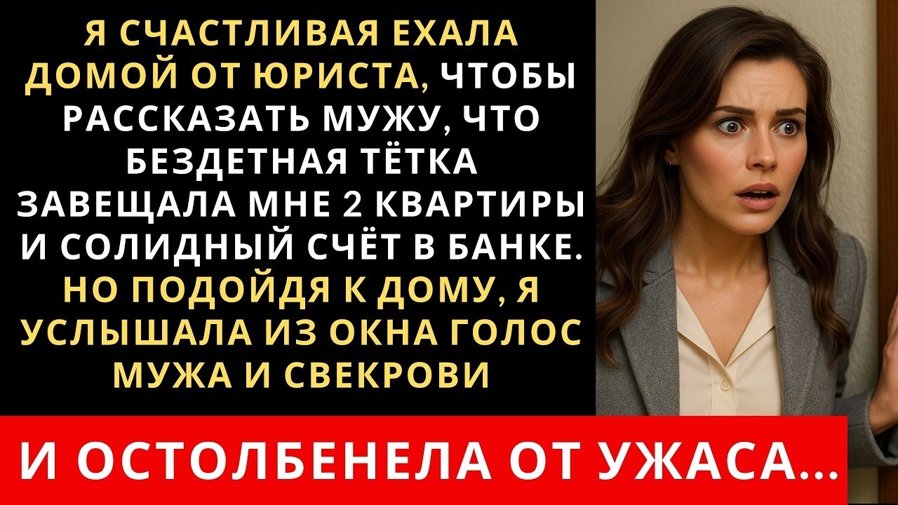 Я ехала домой счастливая, чтобы рассказать мужу о квартире, но всё пошло не по плану