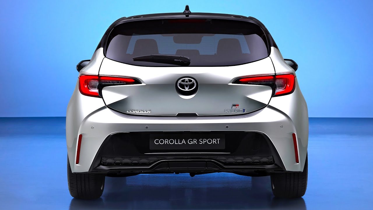 Новый 2023 Toyota Corolla GR Sport - компактный хэтчбек Интерьер и экстерьер