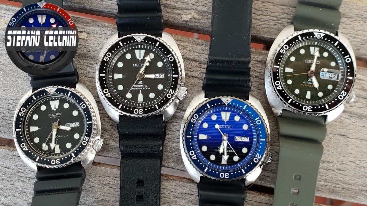 La mia collezione di Seiko Turtle