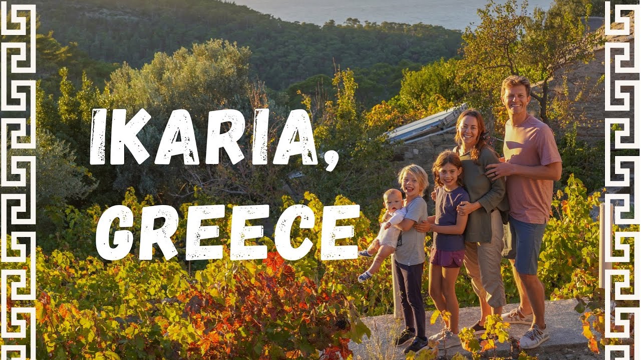 Best organic farm in Ikaria Greece - the Blue Zone Island of longevity