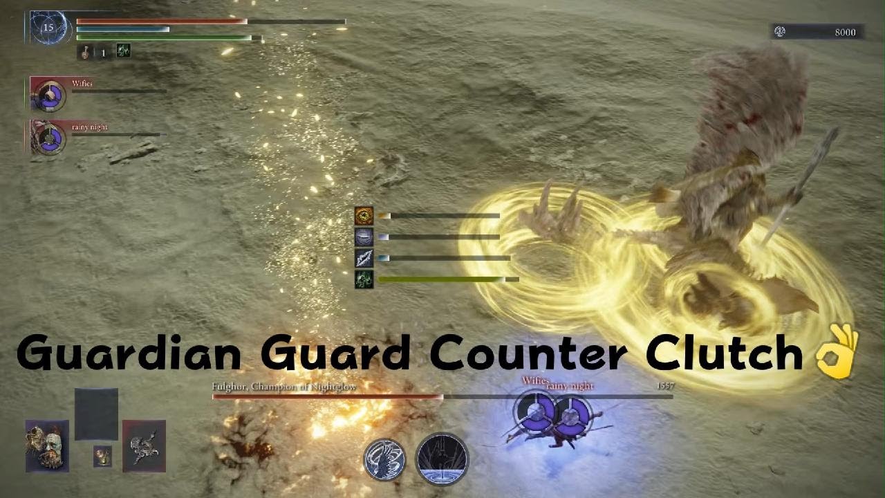 ELDEN RING NIGHTREIGN Guardian Guard Counter Clutch 😎👌