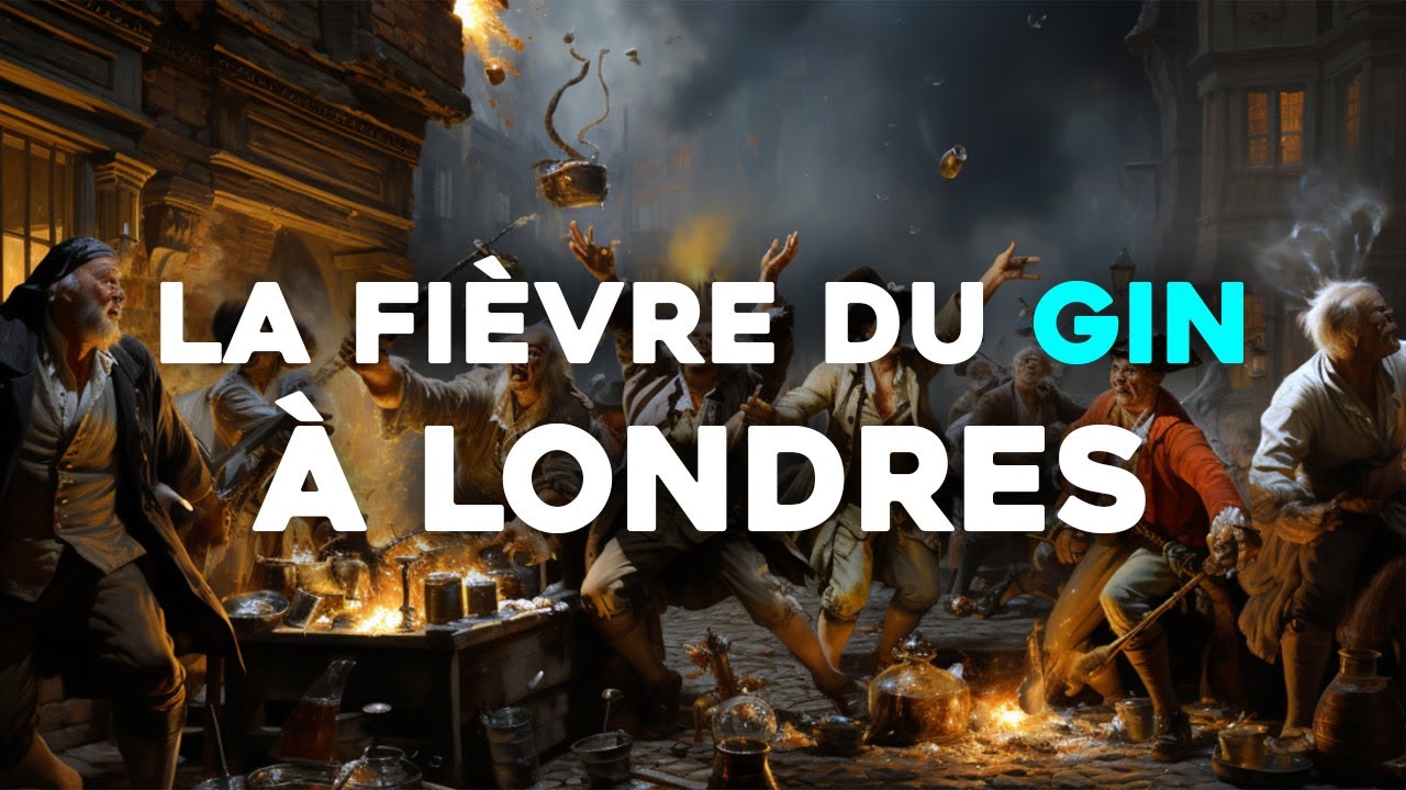 La Fièvre du Gin à Londres (Cet alcool a causé des ravages !) 🥴