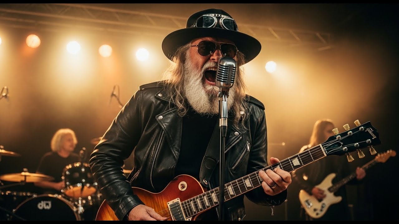 Led Zeppelin, AC/DC, Jimi Hendrix – Classic Blues Rock Guitar Riffs & Gritty Vocals