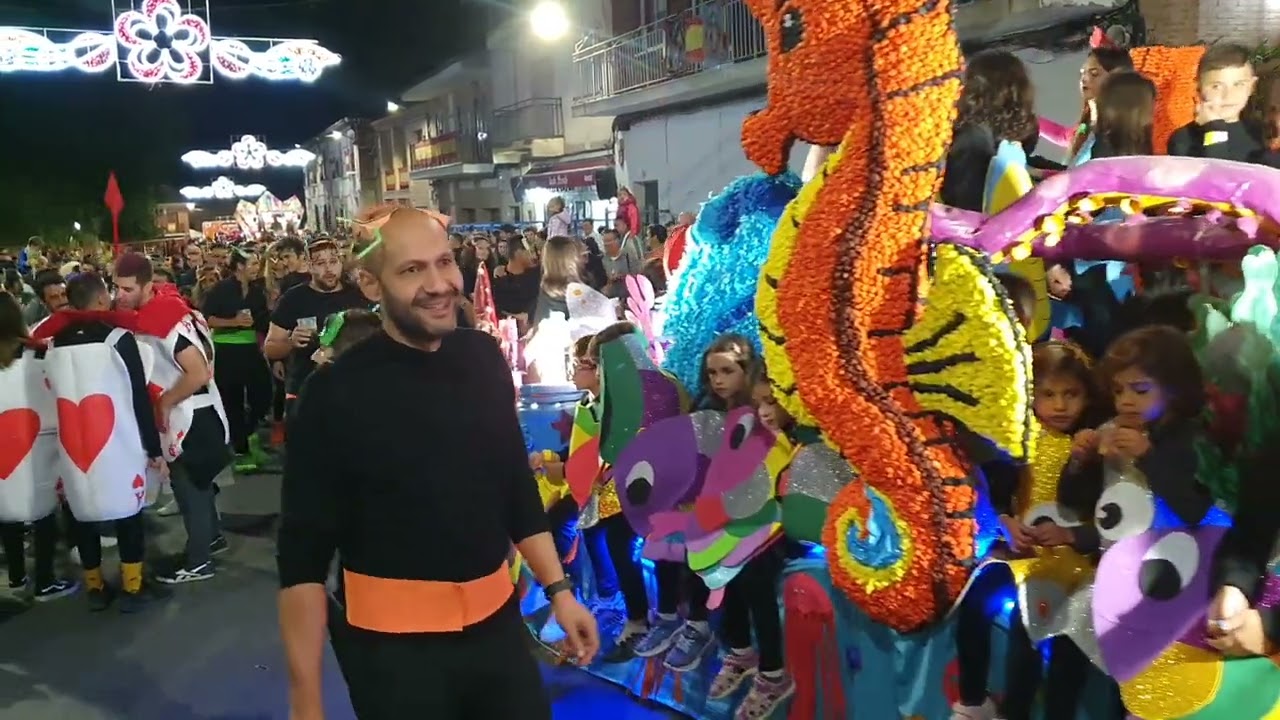 Desfile de carrozas olias del rey..2022