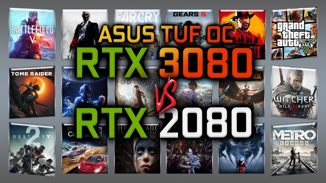 ASUS TUF RTX 3080 vs RTX 2080 Benchmark &ndash; 65 Tests