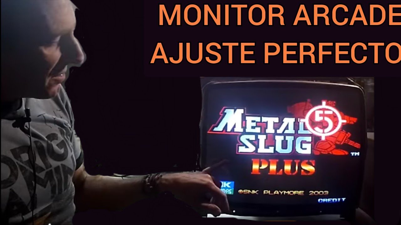 Monitor Arcade, ajuste perfecto!
