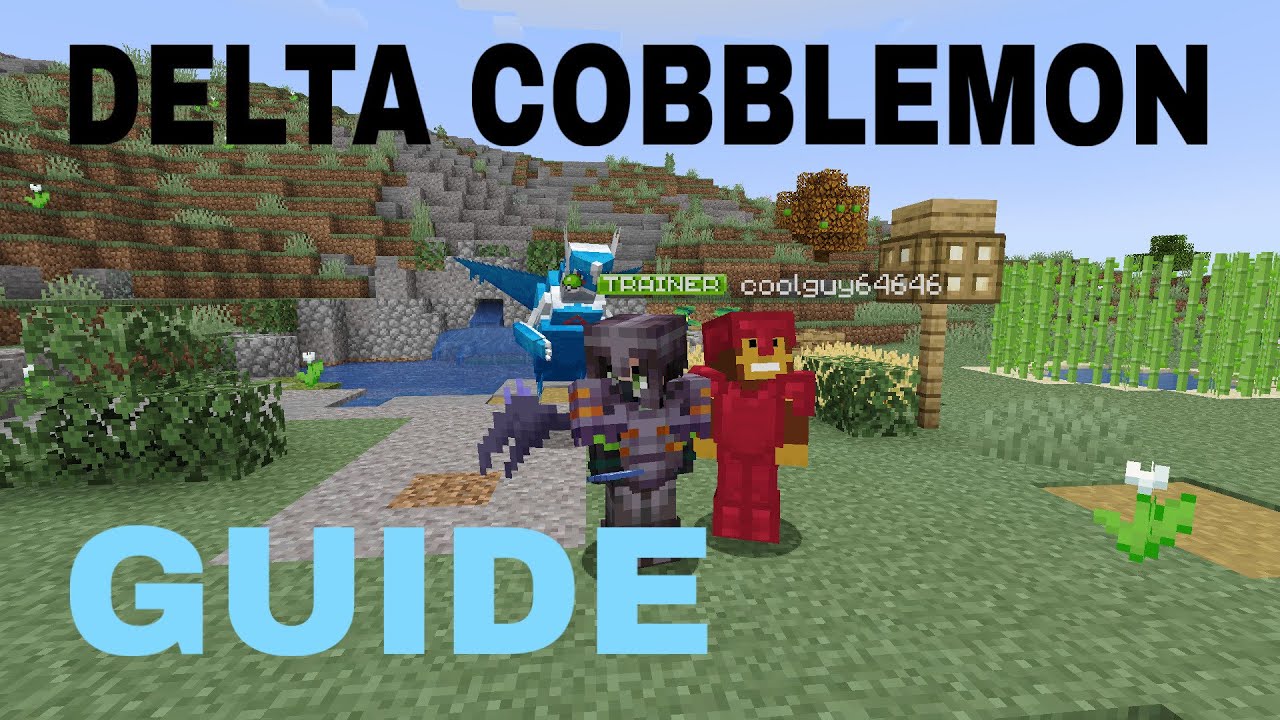The SIMPLEST Guide to Cobblemon Delta! (+ BEST Warps)