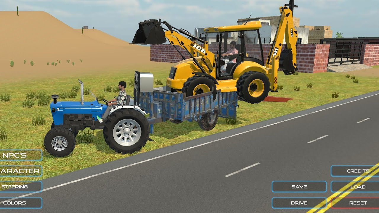 JCB & Tractor l Indian Vehicles Simulator 3d