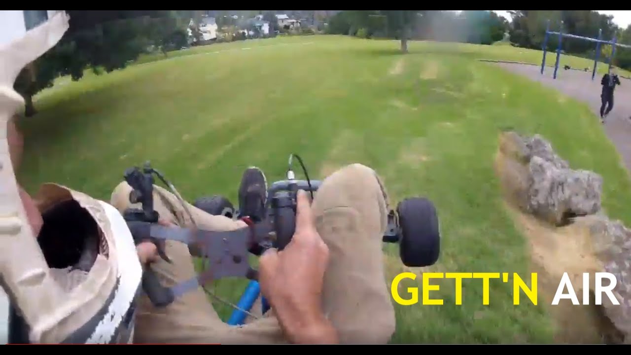Drifta Kart pt.2 - Blatting around the park and breaking stuff!