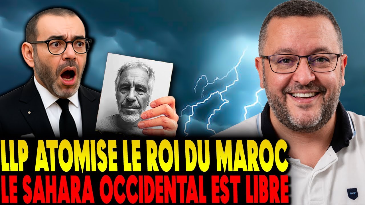 Salim Laïbi (LLP) atomise le roi du Maroc ami d'Epstein sur le Sahara Occidental  #algérie #tebboune