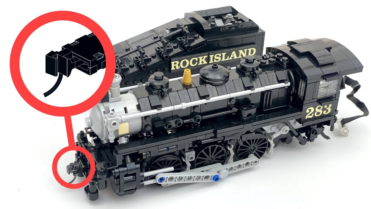 LEGO 1:48 Железнодорожная администрация США 0-6-0 Переключатель (с питанием)