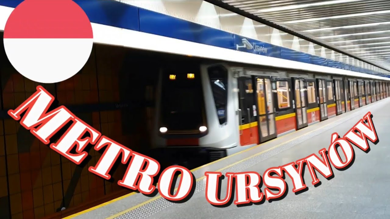 🚇📍 URSYN&Oacute;W, STACJA METRO URSYN&Oacute;W🔴