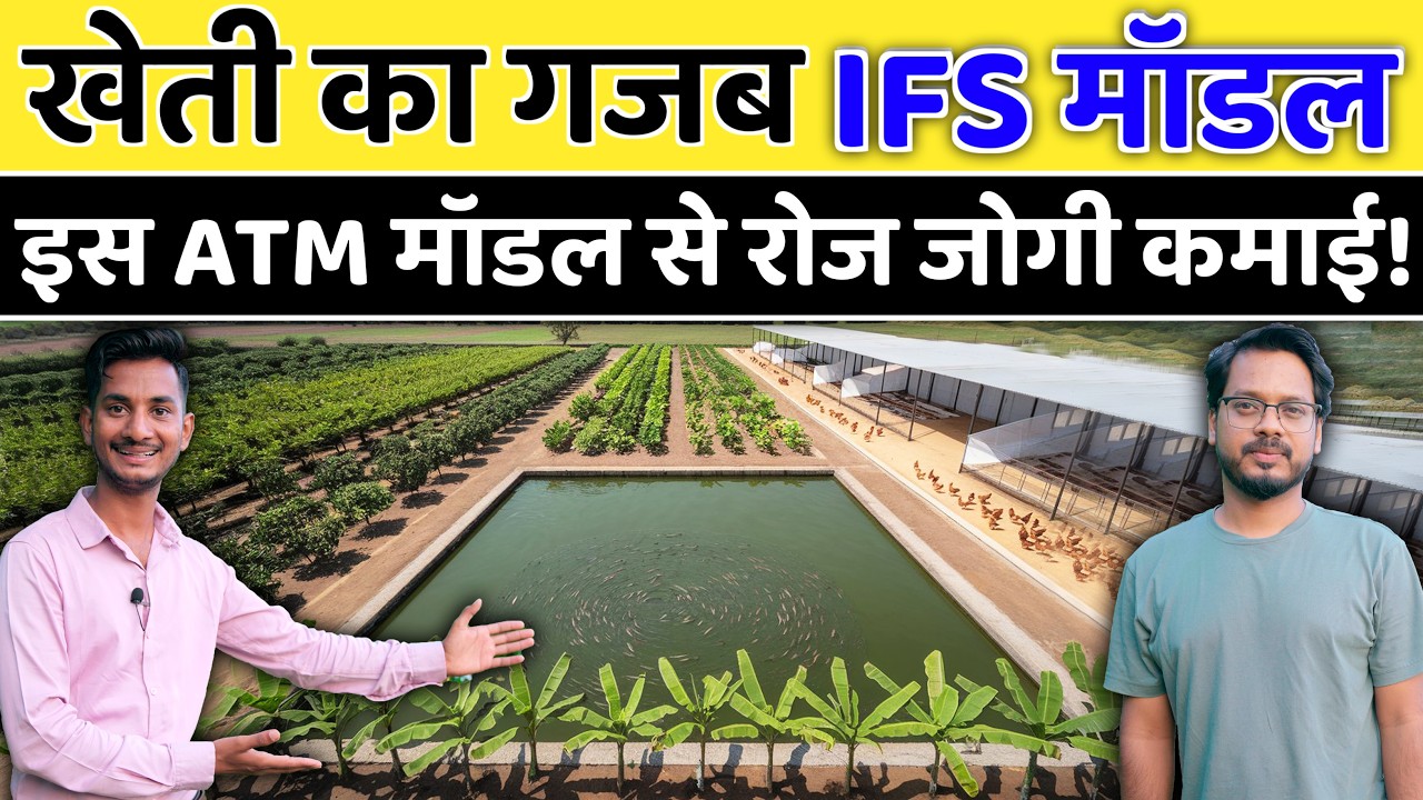 खेती के इस IFS मॉडल से 💯 रोज होगी कमाई💰 // integrated farming in india // integrated farming Model