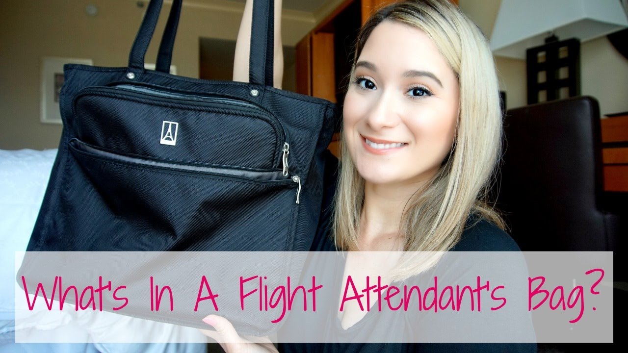 What's In My Bag? | Flight Attendant Edition