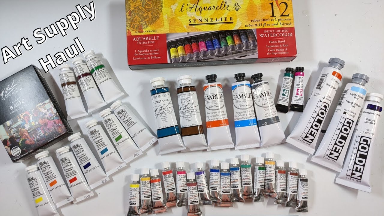 Huge Art Supply Haul - Summer 2022 - Jerry's Artarama, Jackson's, Amazon, and more!