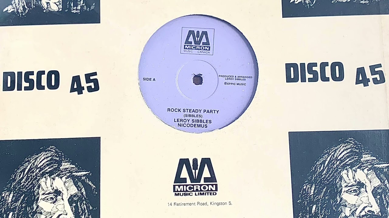 Nicodemus - “Rocksteady Party” (RARE 80s RUB A DUB)
