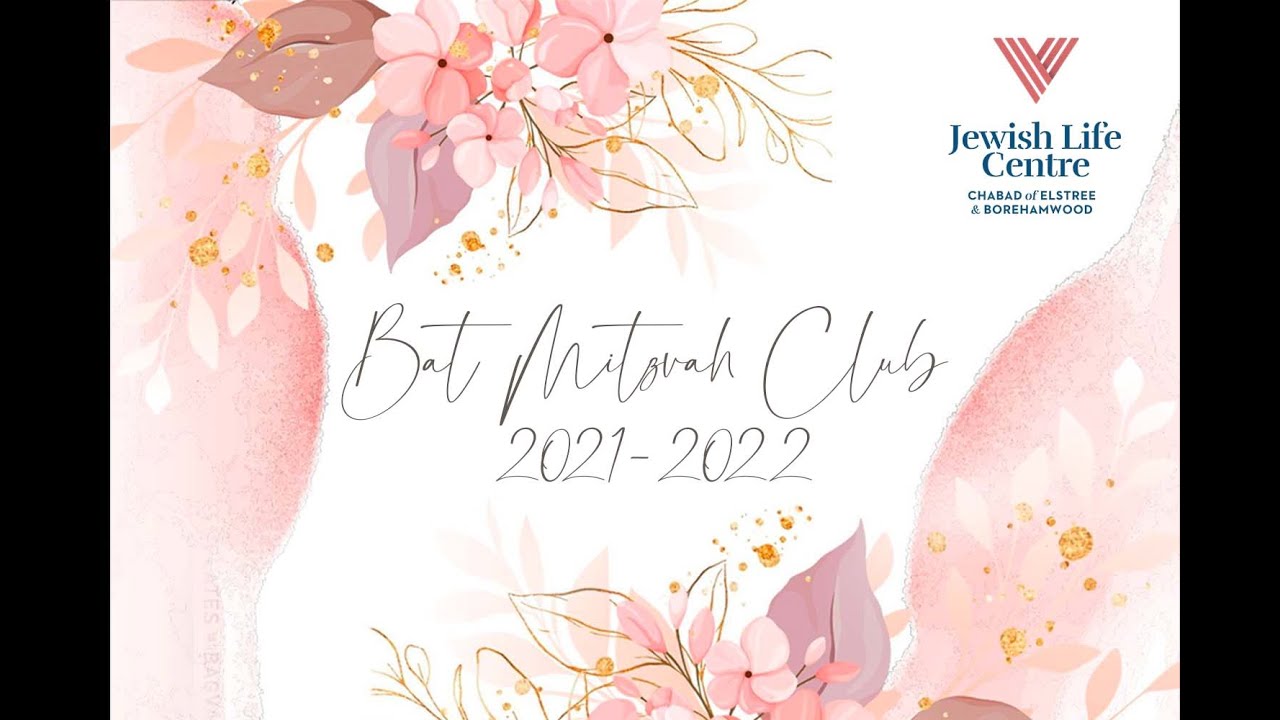 Bat Mitzvah Club end of year ceremony 2022
