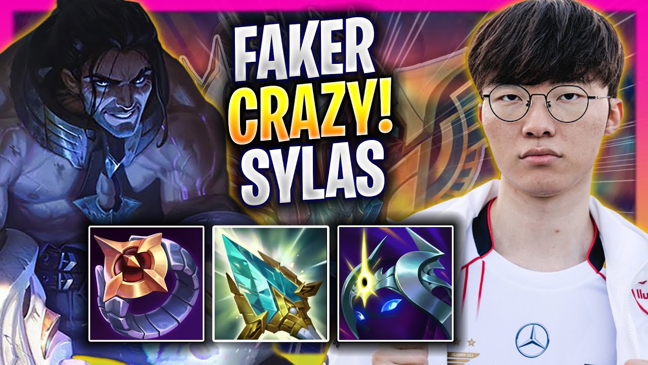 FAKER CRAZY GAME WITH SYLAS! - T1 Faker Plays Sylas MID vs Irelia! | Season 2025