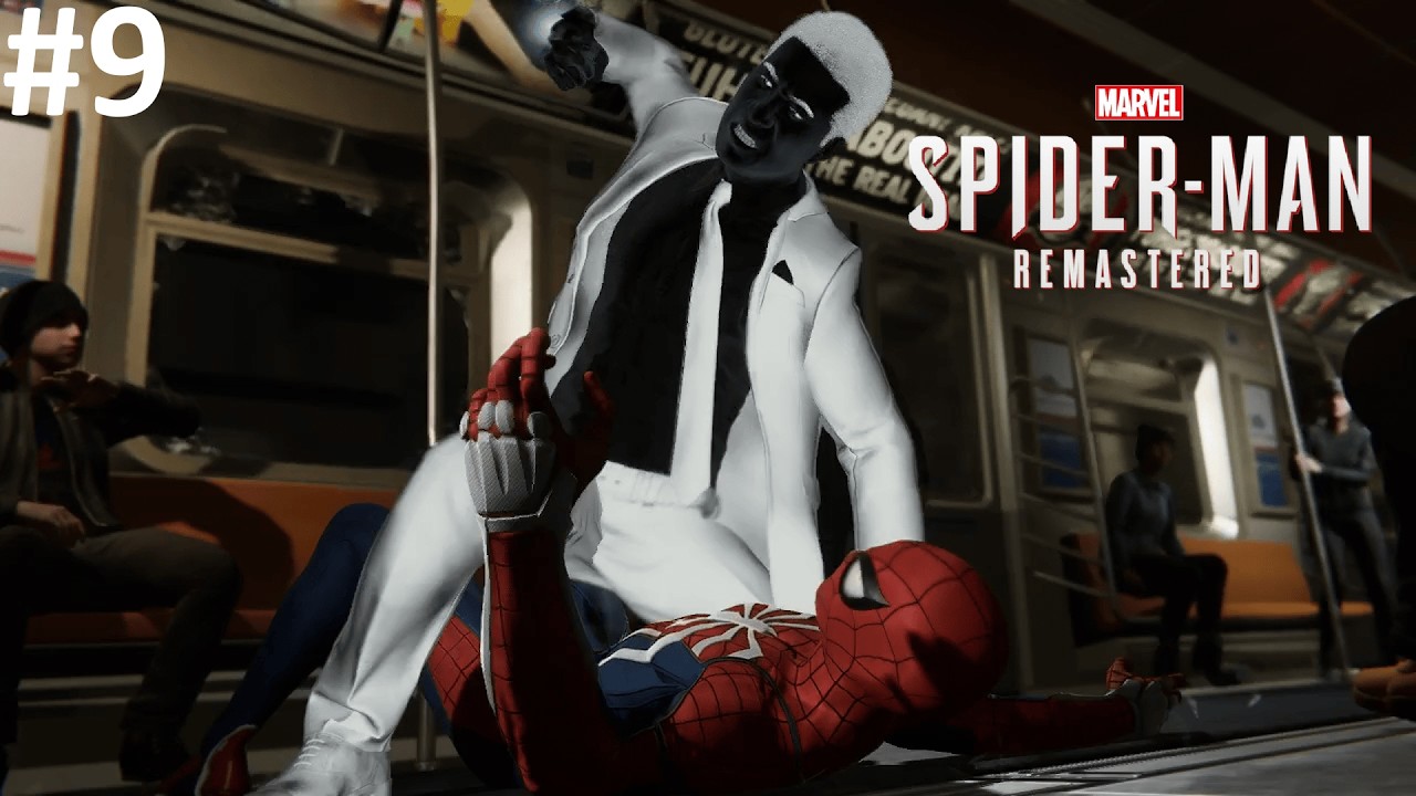 Mr. Negative Boss Fight In Train (1 Bonus Boss Fight) | Marvel's Spider-Man Remastered Part 9