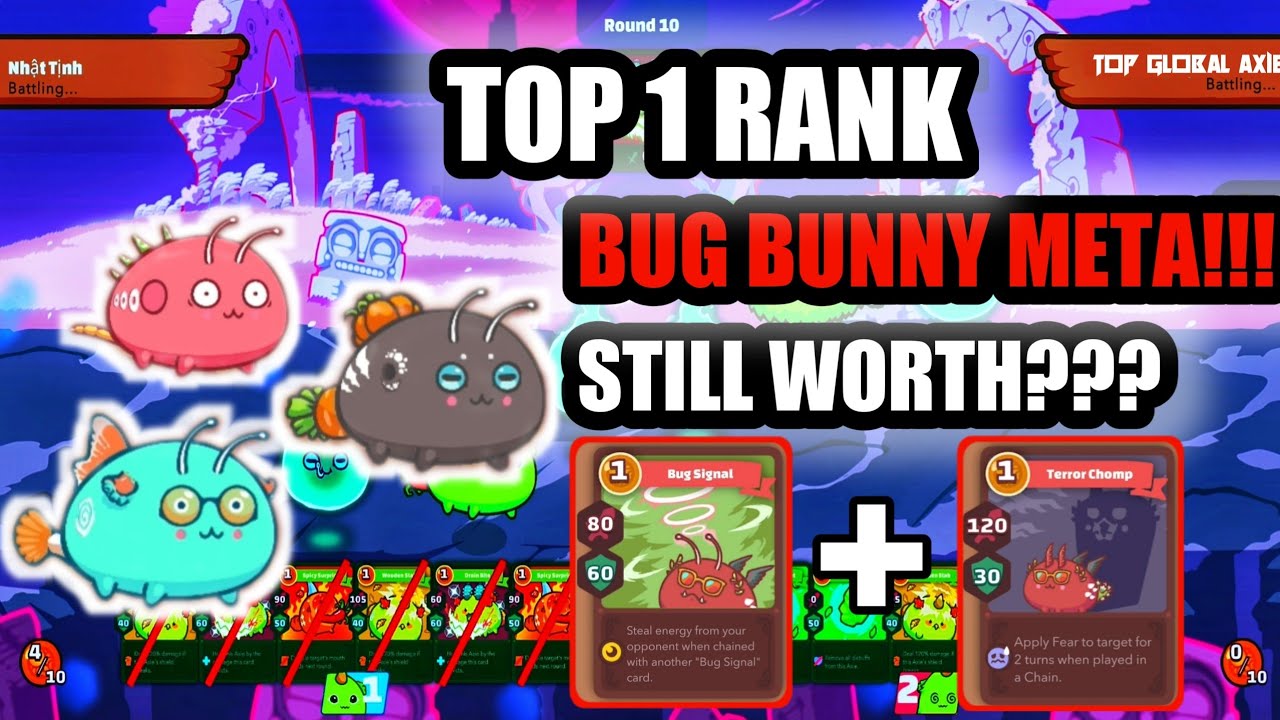 TOP 1 RANK BUG BUNNY META!!! STILL WORTH??? R1DDLER | AJ GAMING - TOP GLOBAL AXIE