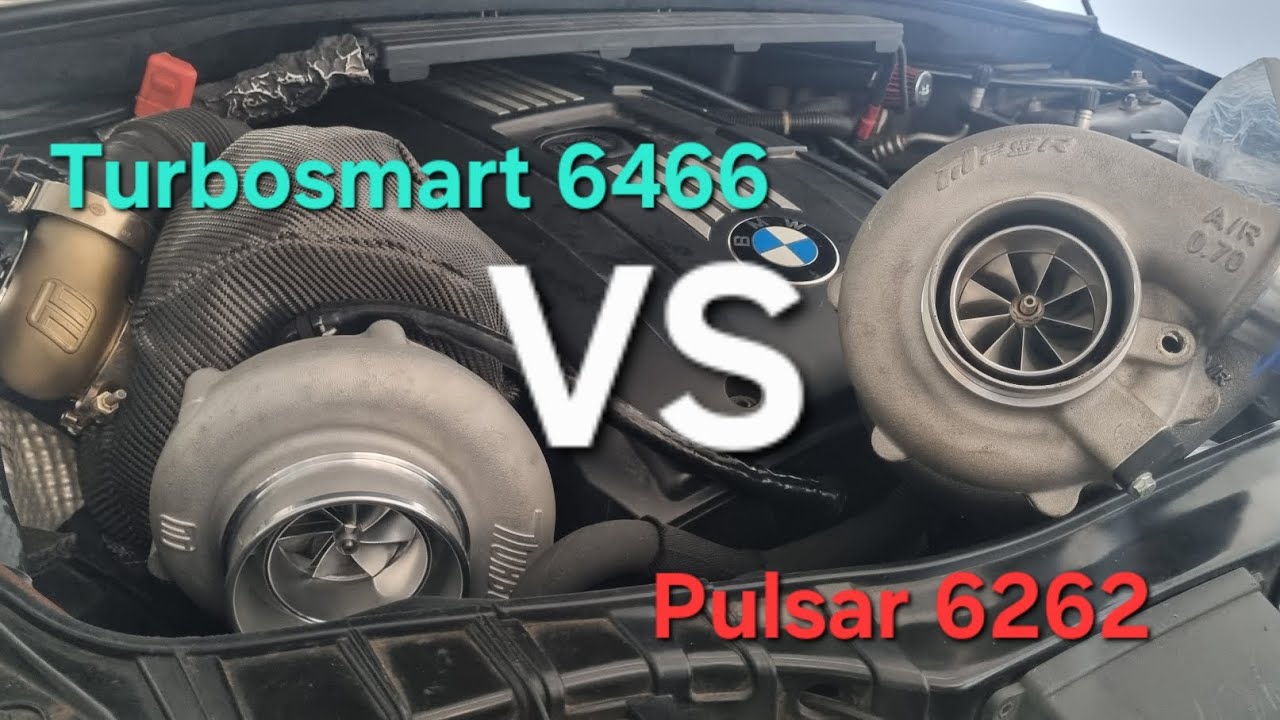 Dyno N54 Pulsar 6262 .85AR Vs Turbosmart 6466 1.0AR