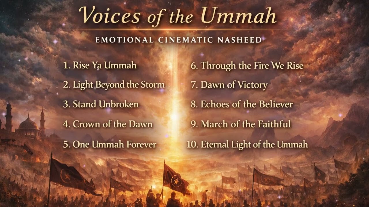 Voices of the Ummah | Emotional Cinematic Nasheed Album | Rise of the Believers