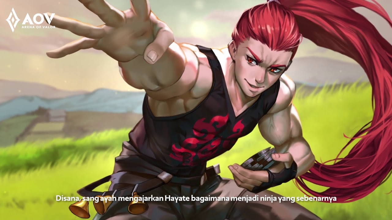 AOV Hayate Phantom Dart Lore Video - Garena AOV (Arena of Valor)