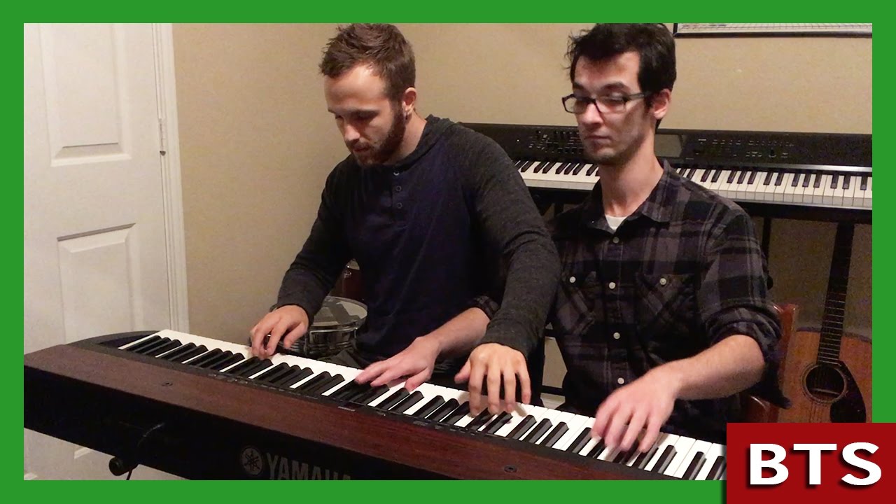 Baking with Santa [VLOG] | Frank & Zach Piano Duets