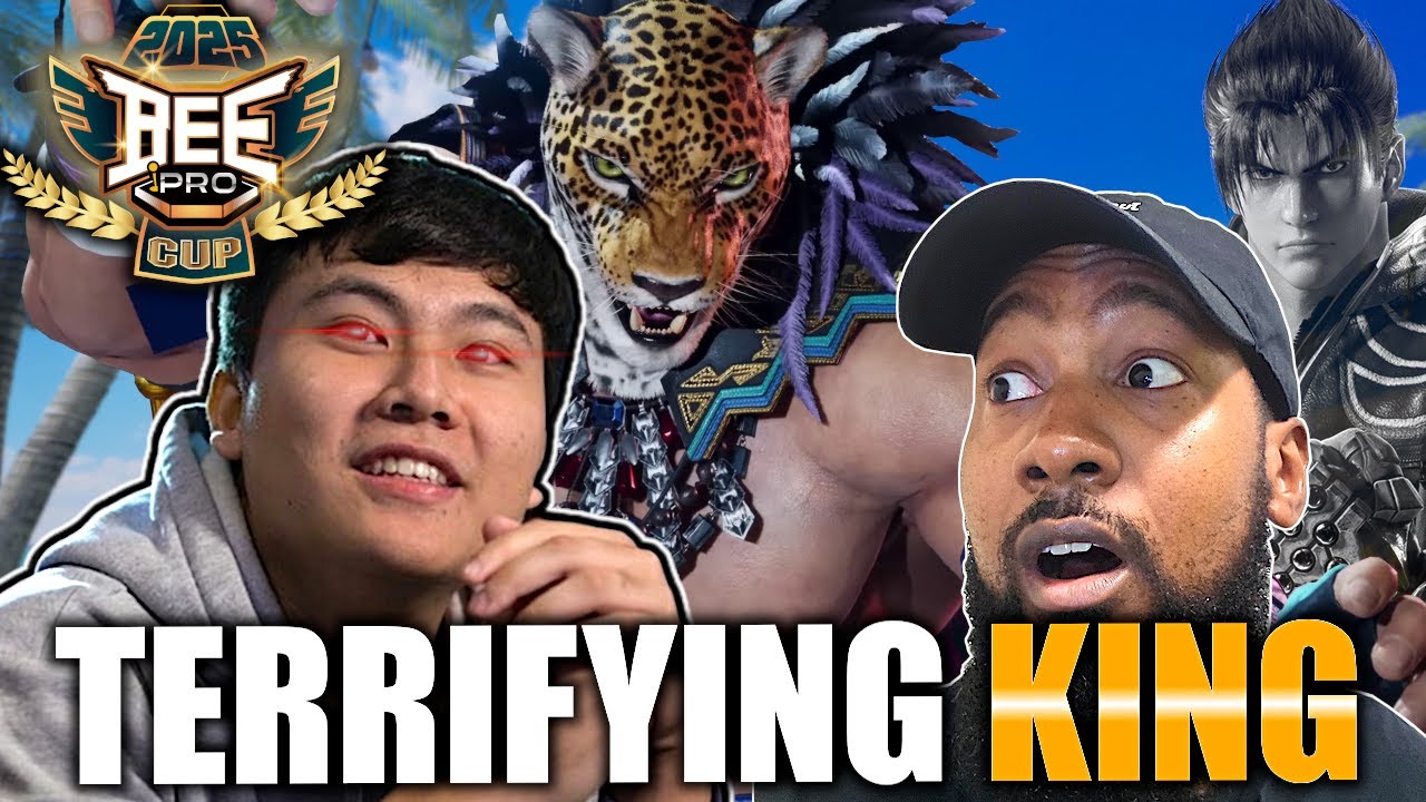 Lil Majin Reacts to Book's TERRIFYING KING in Tekken 8!