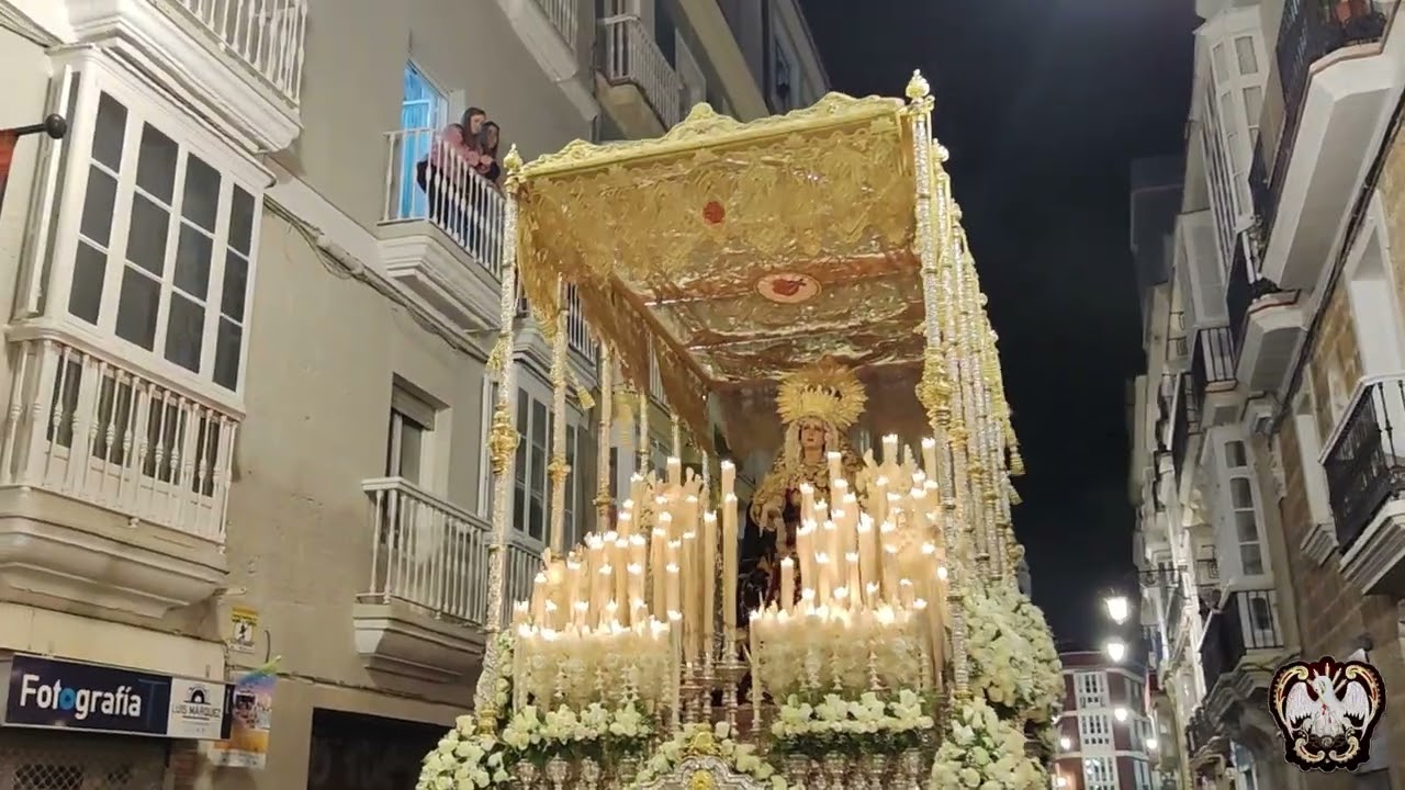 Dolores (Nazareno) en c/ Ancha, Jueves Santo Cádiz 2025