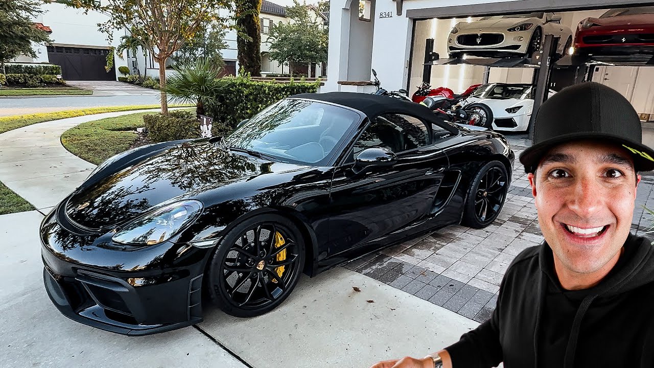 FUI DE PORSCHE SPYDER MANUAL PARA O ENCONTRO DE CARROS EXÓTICOS NOS ESTADOS UNIDOS 🇺🇸 