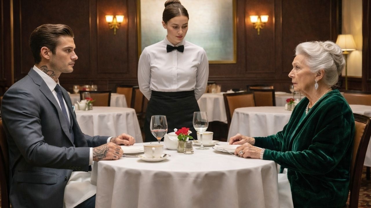 The Waitress Spoke with the Mafia Boss’s Russian Mother — Her Accent Stunned the Room