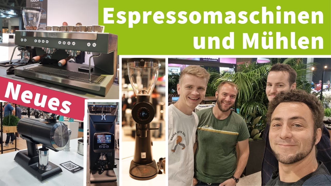 Espresso-Weltneuheiten - Bericht von der Gastro-Leitmesse Host 2023