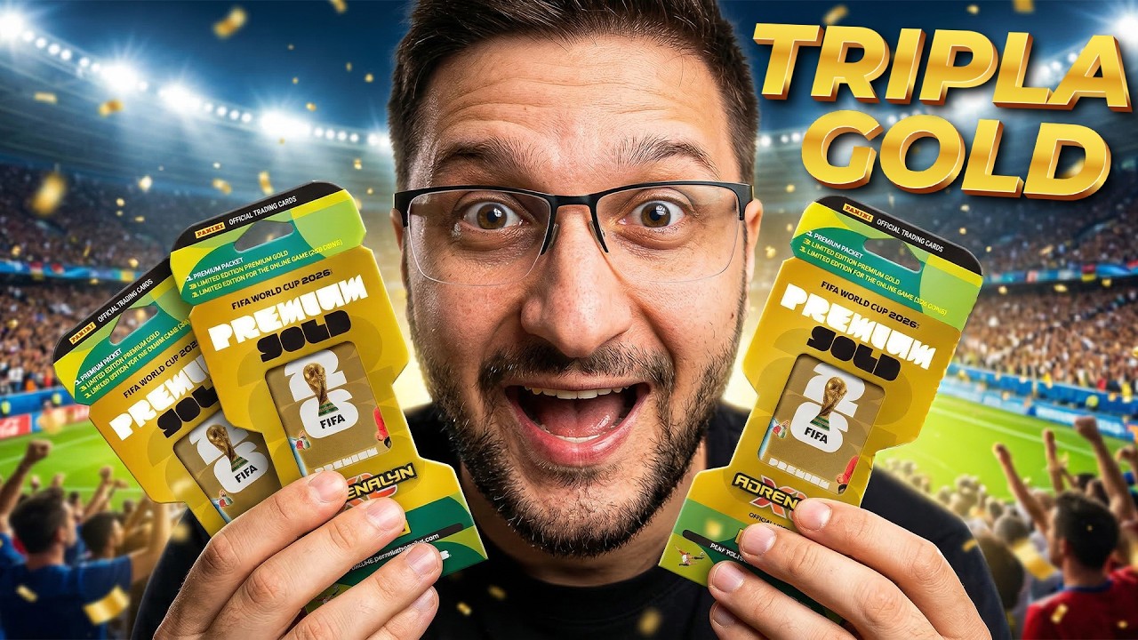 TRIPLA PRÉMIUM GOLD BONTÁS🤩 I Panini FIFA World Cup 2026 Adrenalyn XL