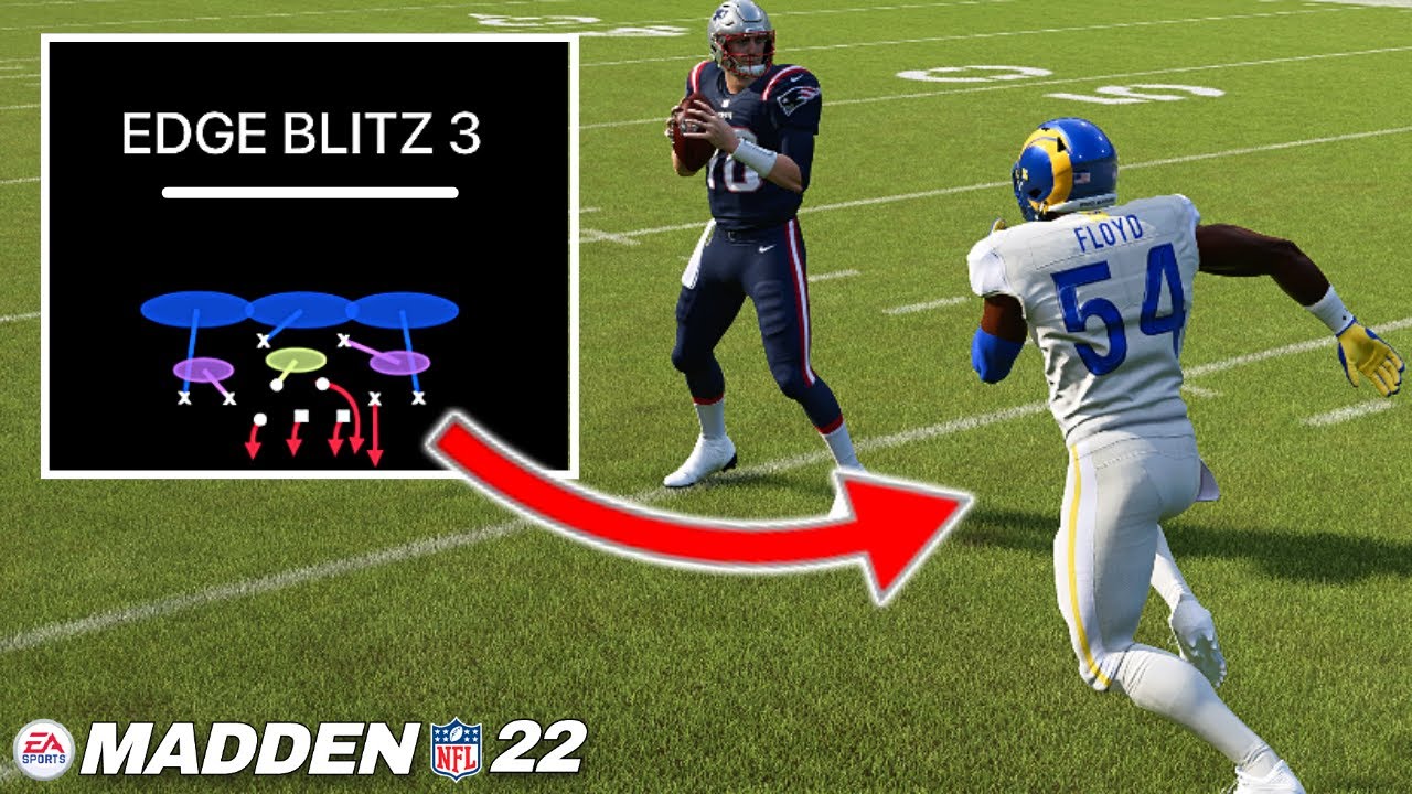 The Best NEW Defense in Madden 22! Looping 3 Man Nano Blitz
