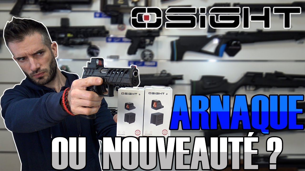 Cadence de tir augmentée, viseur OSight S! Promo -10% et test de résistance du Osight X