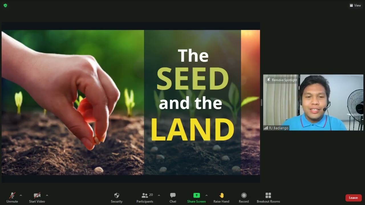 The SEED and the LAND