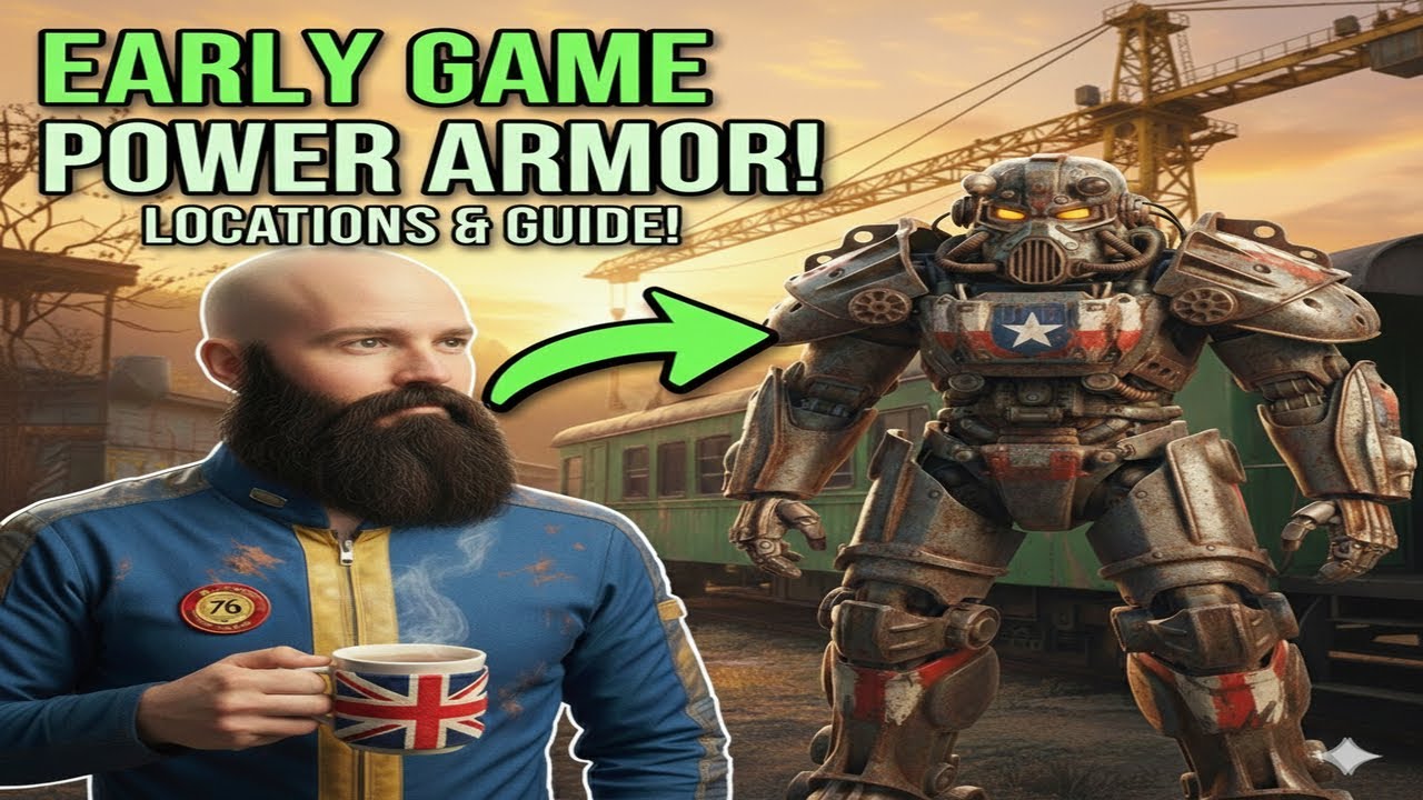 3 Fast Power Armor Spawns in Fallout 76 (New Player Guide)