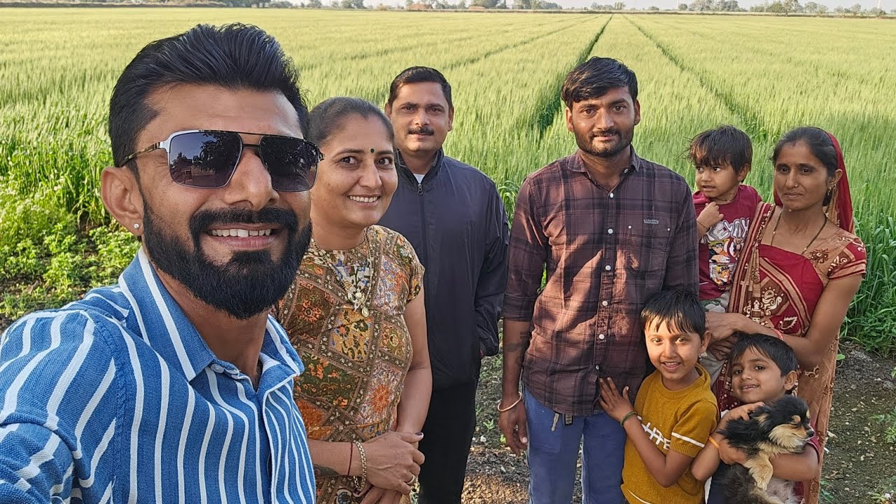 આપણી વાડી ની મુલાકાતે મહારાષ્ટ્ર થી આવીયા 