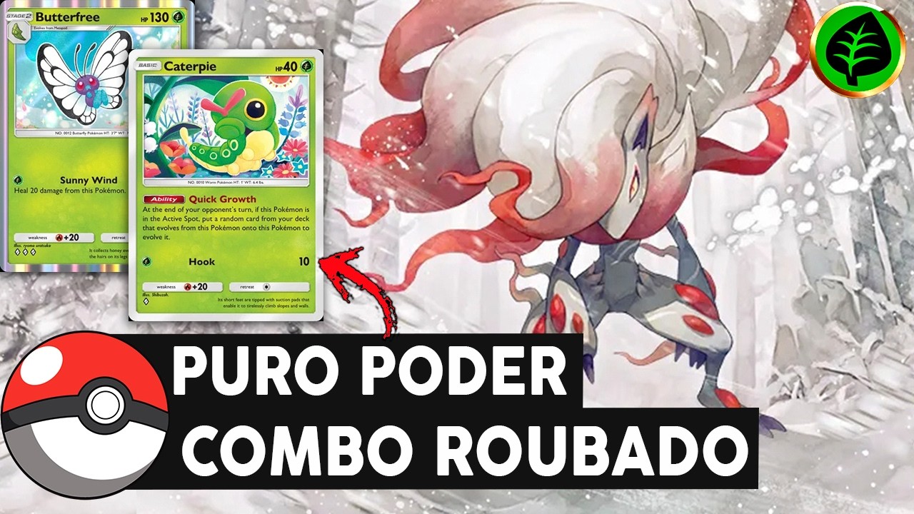 ISSO T&Aacute; 100% QUEBRADO!! 200 DE DANO COM NOVO ZOROARK + BUTTERFREE | POKEMON TCG POCKET