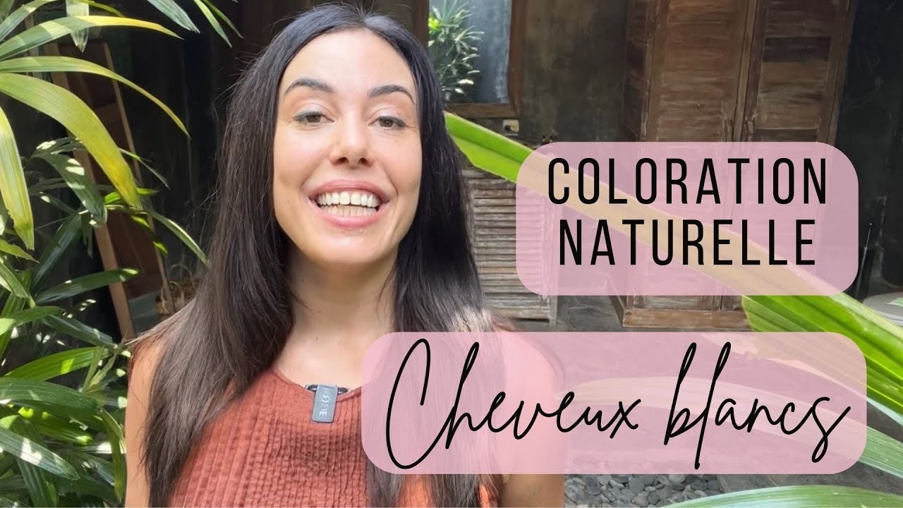 Comment teindre ses cheveux blancs naturellement ? | Teinture naturelle sans produits chimiques |