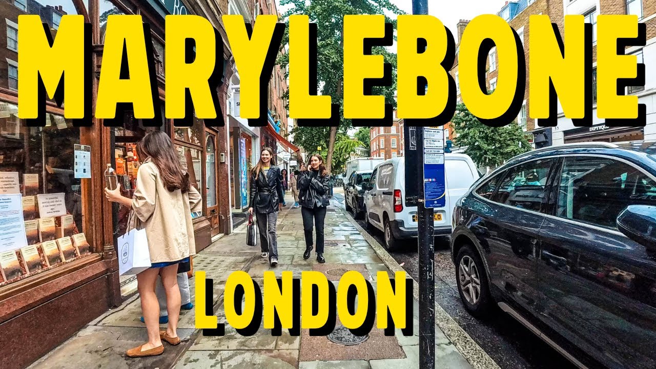 Marylebone - London Morning Walk September 2024 [4K]